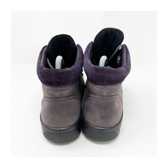 Women's Hotter Indulge Purple Nubuck Leather Ankle Boots US 7.5 - Picture 9 of 9